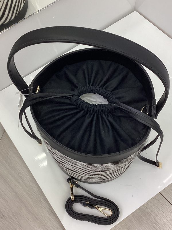 Borsa Bucket zebrata - immagine 3