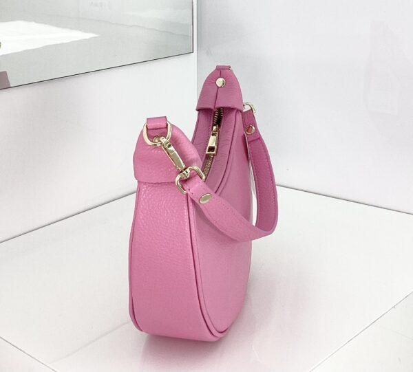 Borsa Half Moon rosa - immagine 3