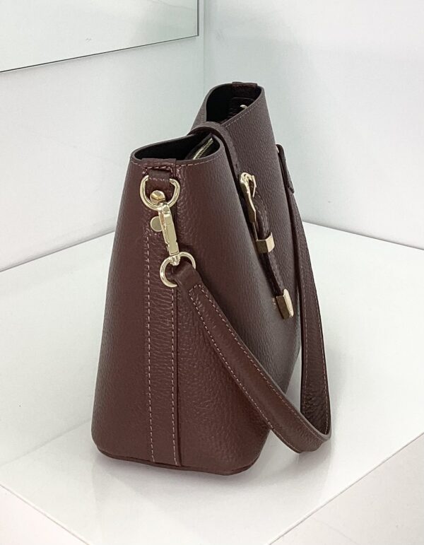 Borsa Buckle marrone - immagine 3