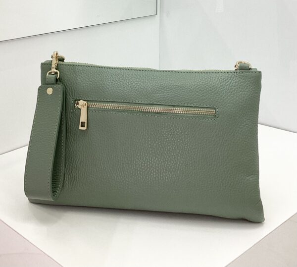 Clutch Glam verde salvia - immagine 3