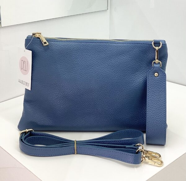Clutch Glam blu - immagine 2