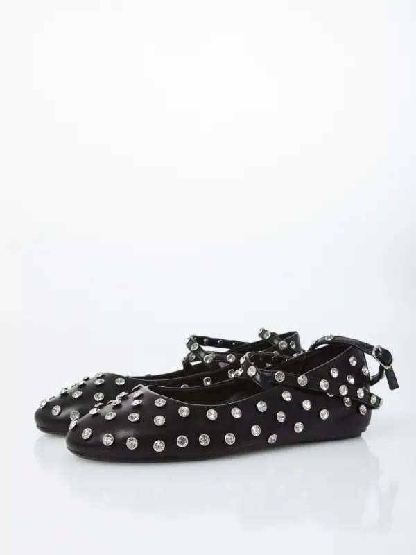 Ballerina Strass nera - immagine 2