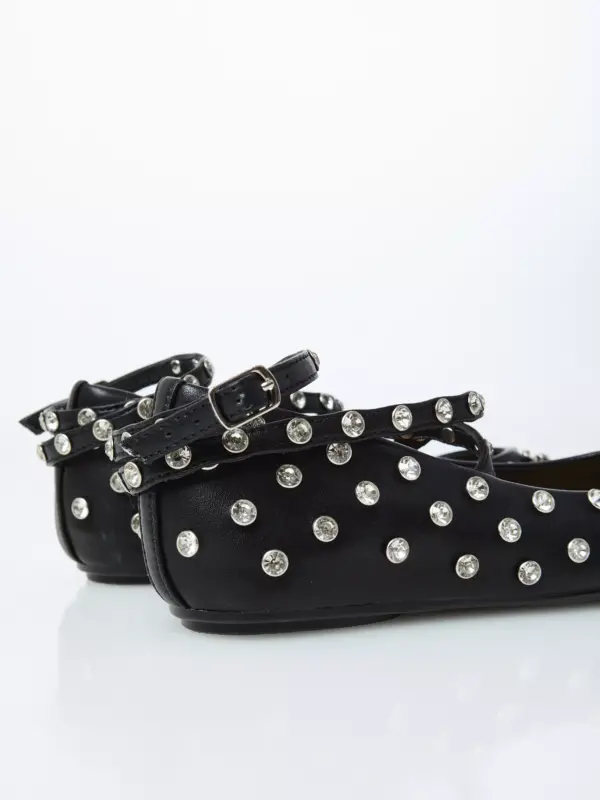 Ballerina Strass nera - immagine 4