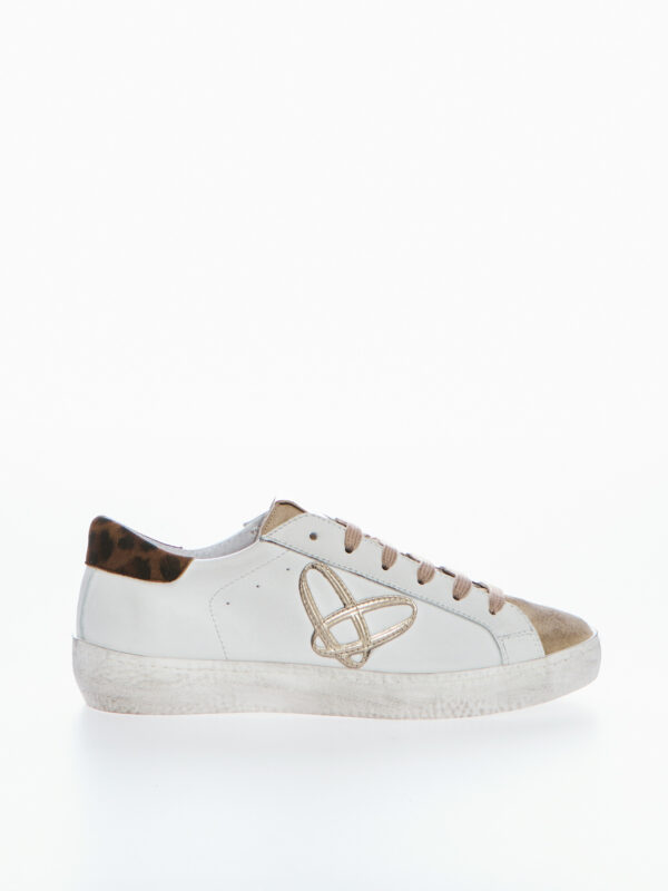 Sneaker in pelle Leo
