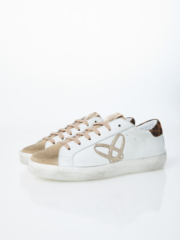 Sneaker in pelle Leo - immagine 2