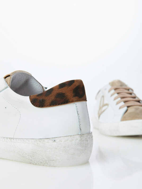 Sneaker in pelle Leo - immagine 4