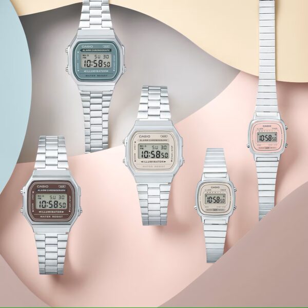 Orologio Casio digitale A168WA-5AY - immagine 2