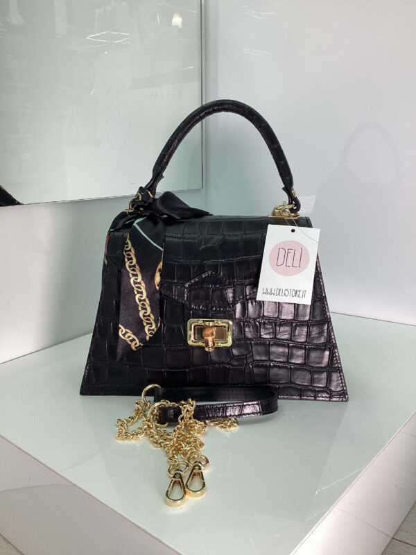 Borsa Trapezio nera - immagine 2