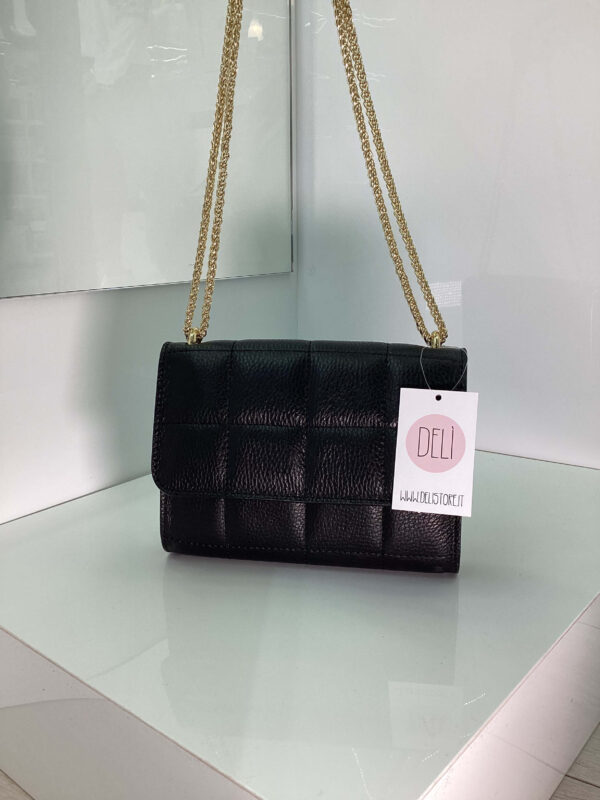 Borsa Scacchiera nera