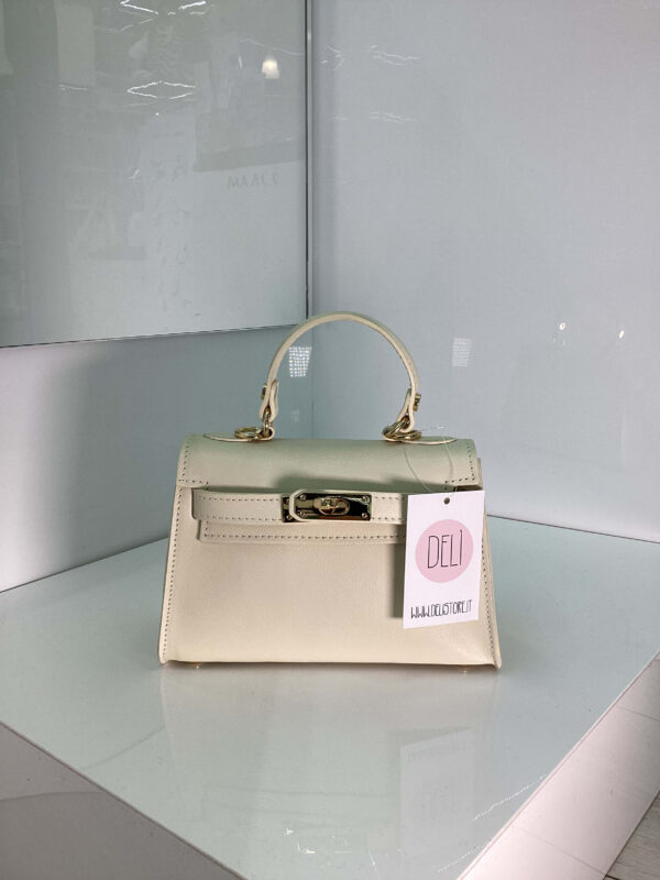 Borsa Calista bianco panna