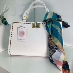 Borsa Gaia bianca