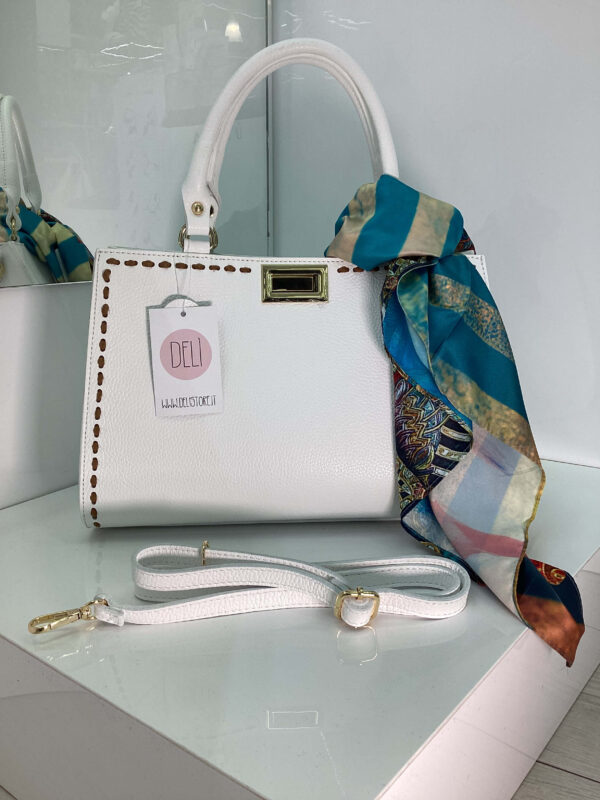 Borsa Gaia bianca - immagine 3
