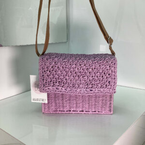 Borsa Bloom lavanda