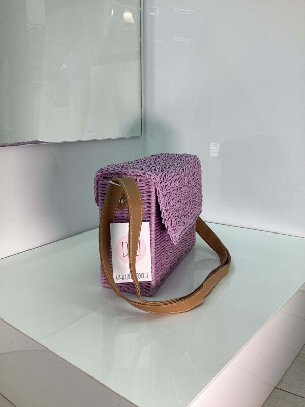 Borsa Bloom lavanda - immagine 3