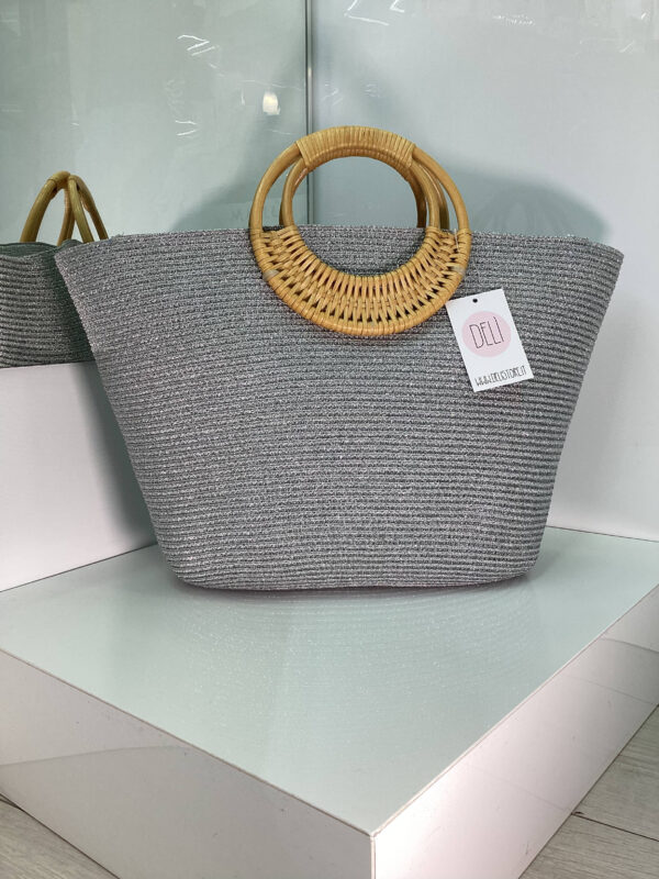 Borsa Sunset argento