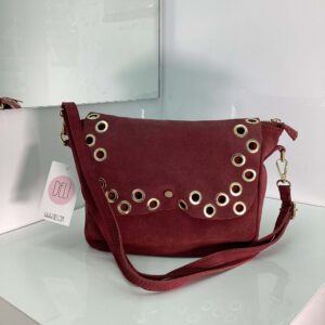 Borsa Borchie bordeaux