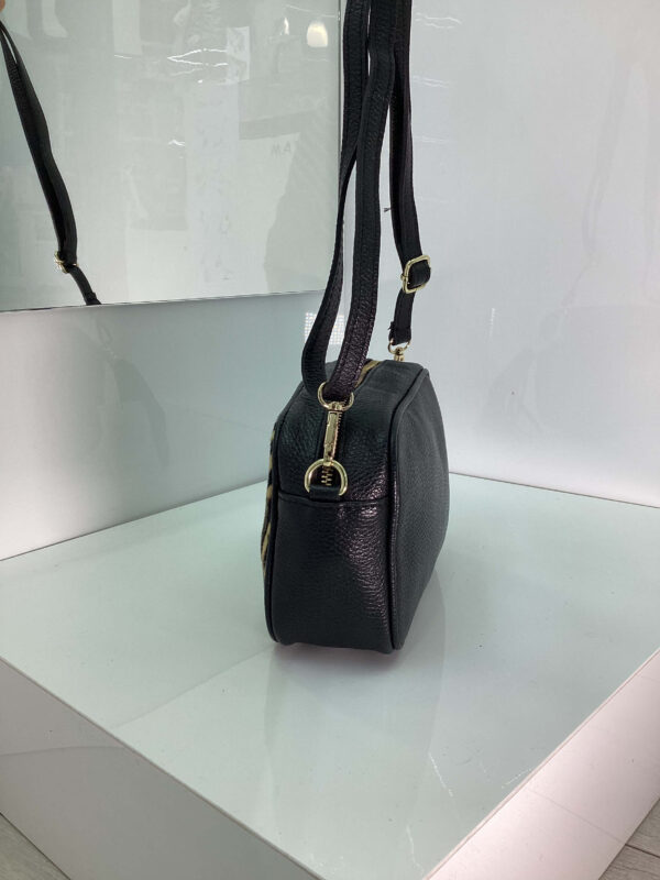 Borsa Daisy zebrata marrone - immagine 3