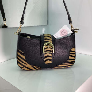 Borsa Tara nera e zebrata
