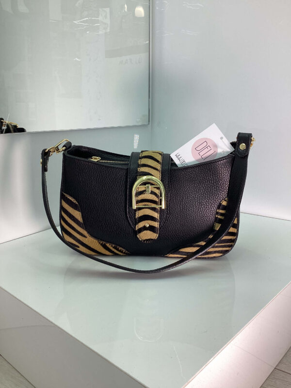 Borsa Tara nera e zebrata - immagine 2