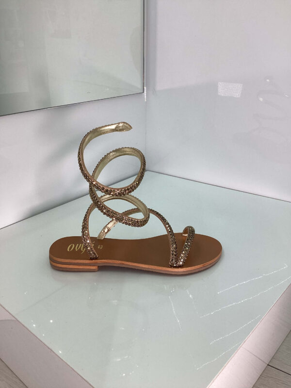 Sandalo Snake rose-gold