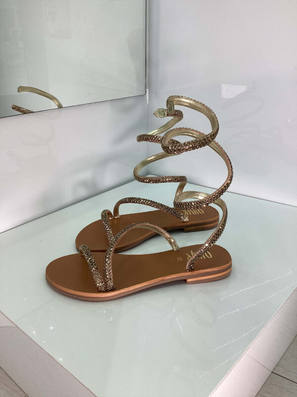 Sandalo Snake rose-gold - immagine 2