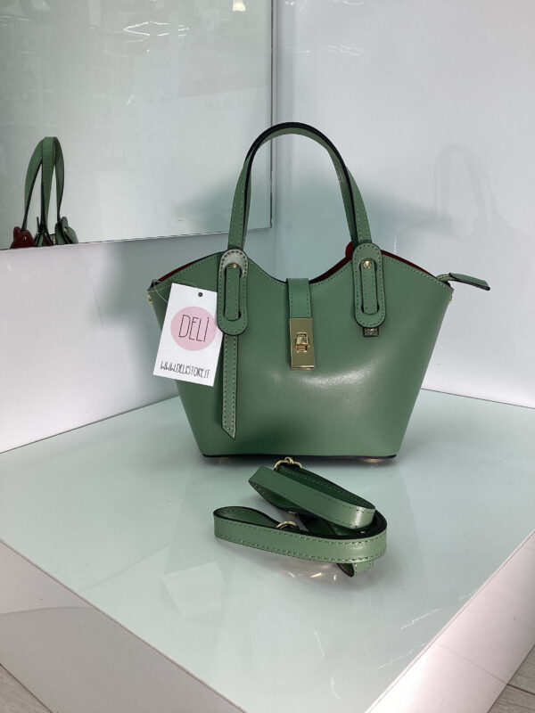 Borsa Cuore pistacchio - immagine 3