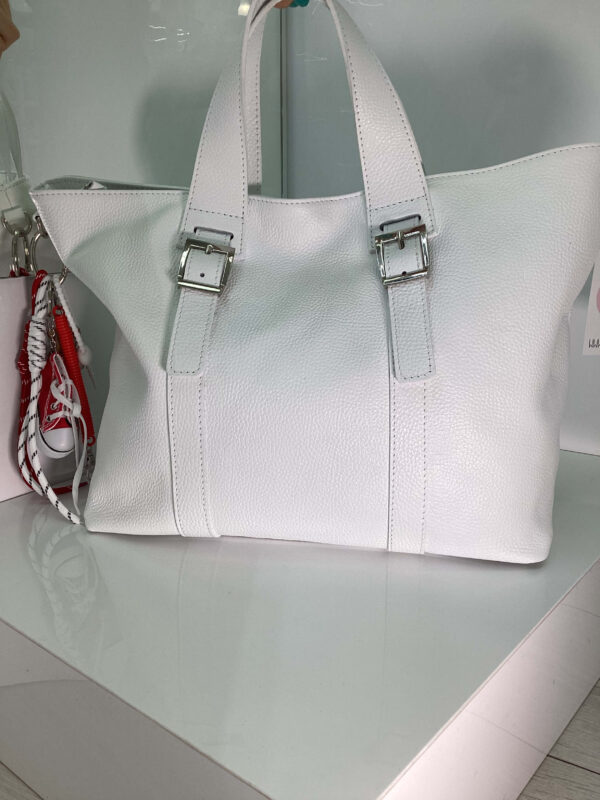 Borsa Cinzia bianca - immagine 3