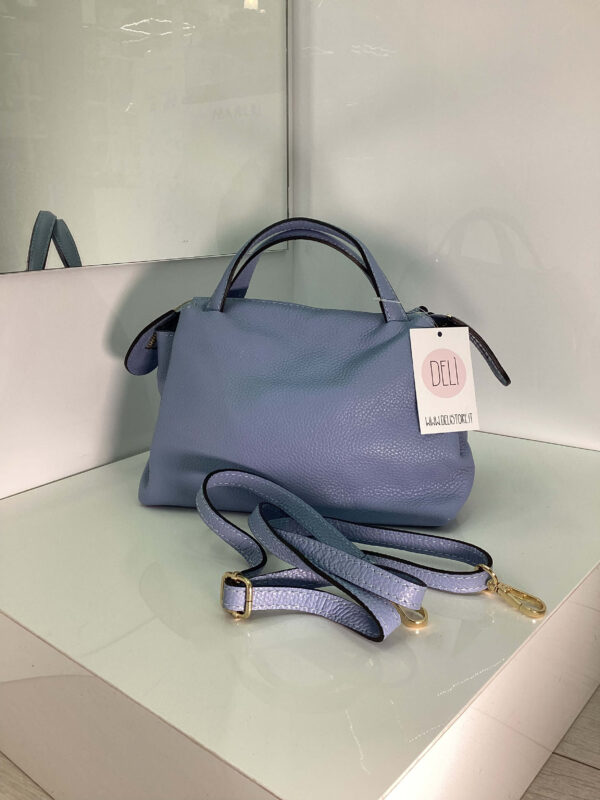 Mini bag Clarissa celeste - immagine 2
