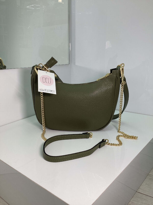 Borsa Roxy verde scuro - immagine 3