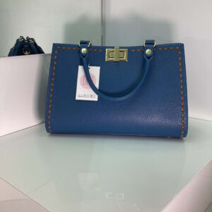 Borsa Gaia blu petrolio