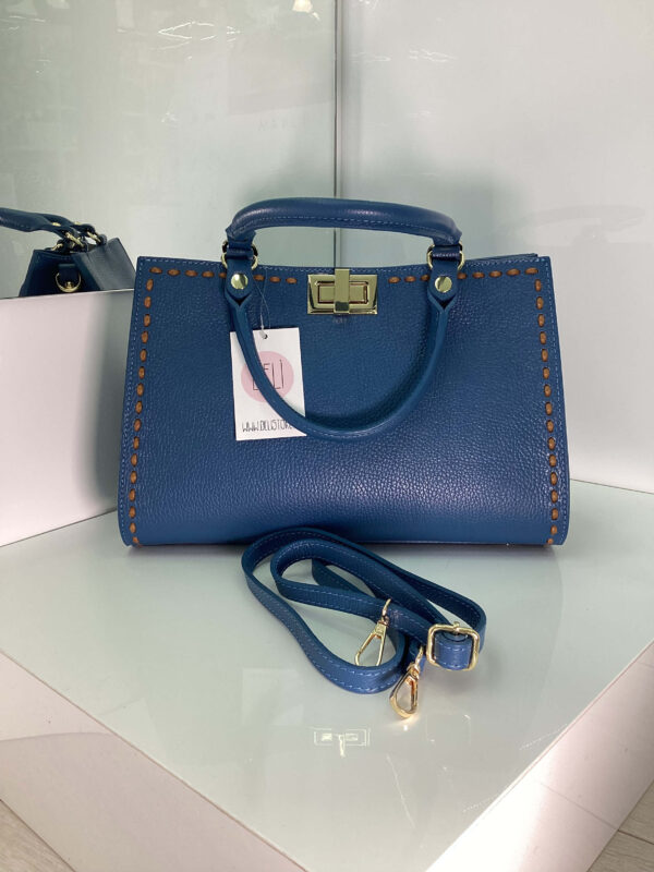 Borsa Gaia blu petrolio - immagine 3