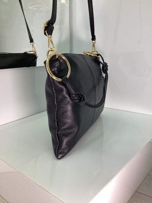 Borsa Rings nera - immagine 2