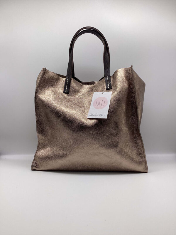 Shopper Luce media bronzo