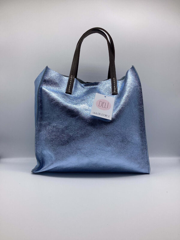 Shopper Luce media azzurra