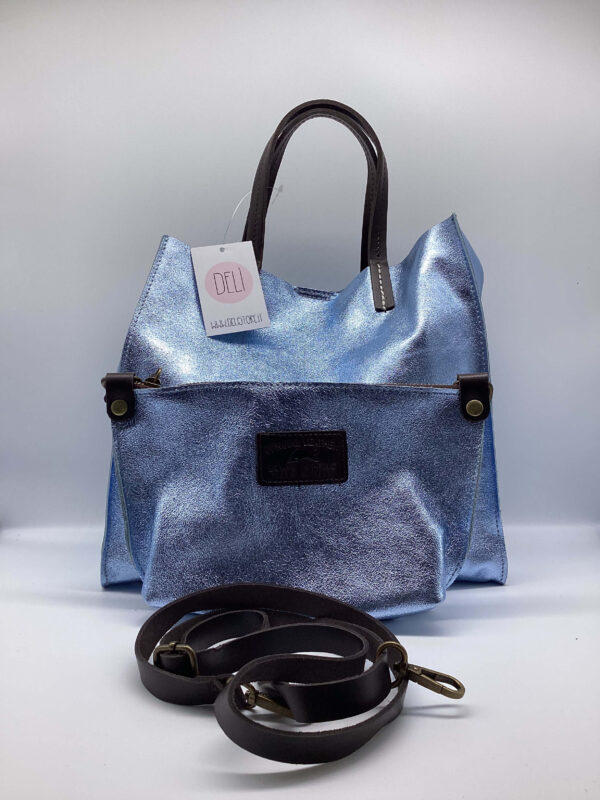Shopper Luce media azzurra - immagine 3