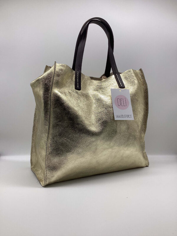 Shopper Luce media oro - immagine 2