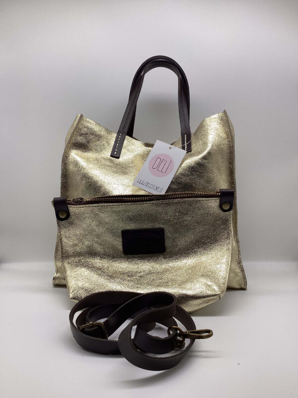 Shopper Luce media oro - immagine 3