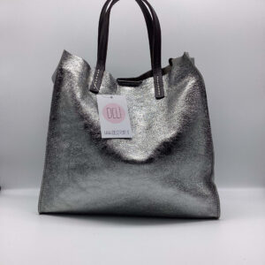 Shopper Luce media argento brunito