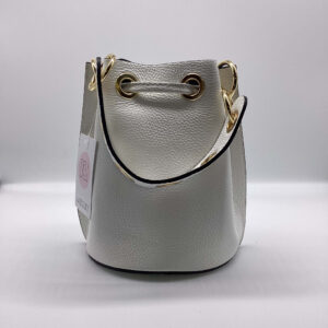 Borsa Bucket Chic bianca
