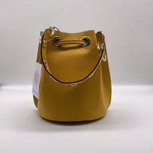 Borsa Bucket Chic gialla