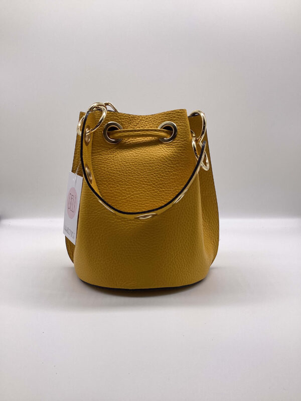 Borsa Bucket Chic gialla