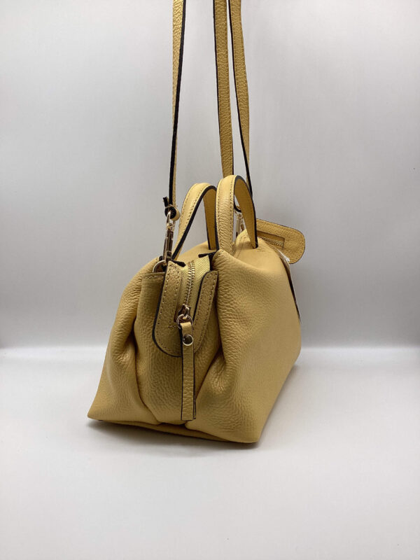 Mini bag Clarissa giallo pastello - immagine 2