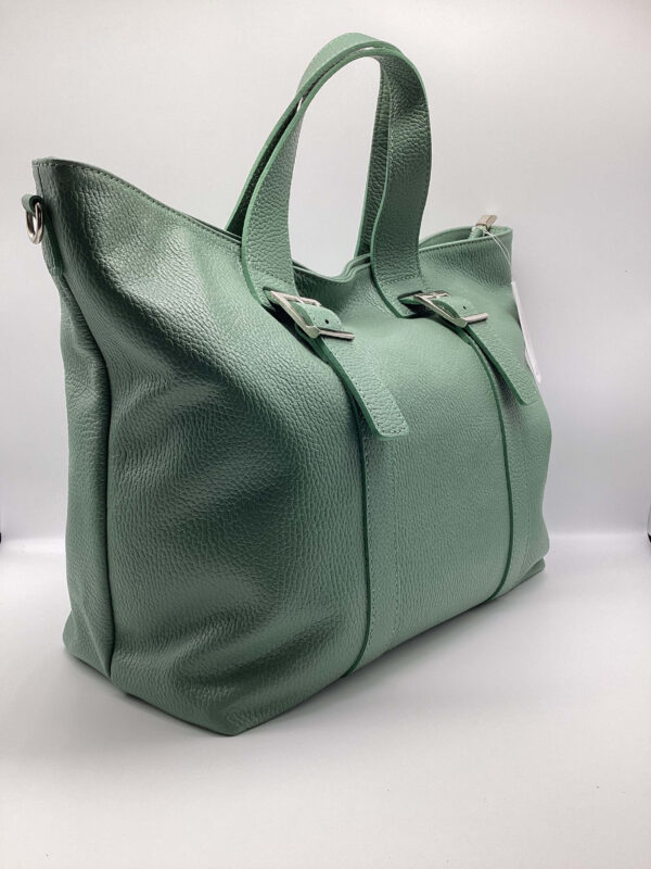 Borsa Cinzia latte-menta - immagine 2