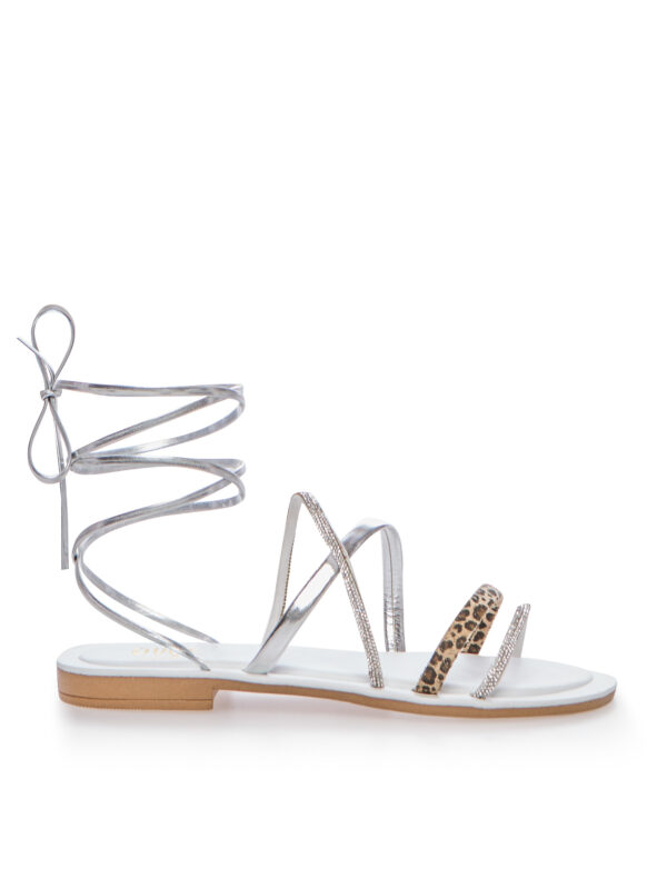 Sandalo Jungle Chic argento