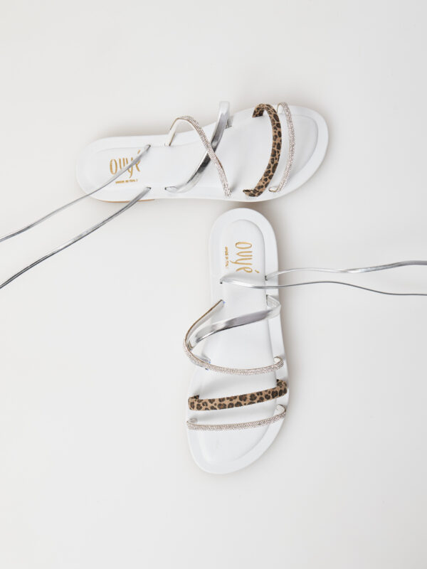 Sandalo Jungle Chic argento - immagine 2