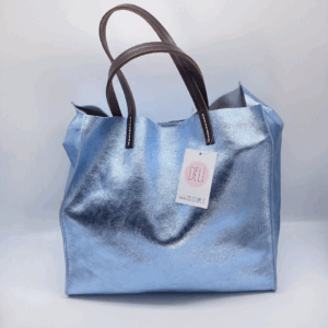 Shopper Luce maxi azzurra