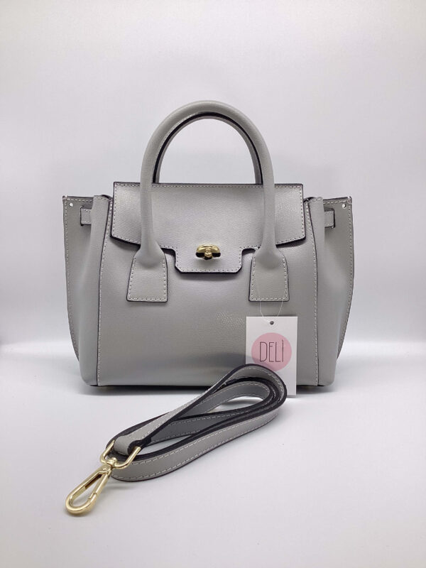 Borsa Loredana grigio chiaro - immagine 2