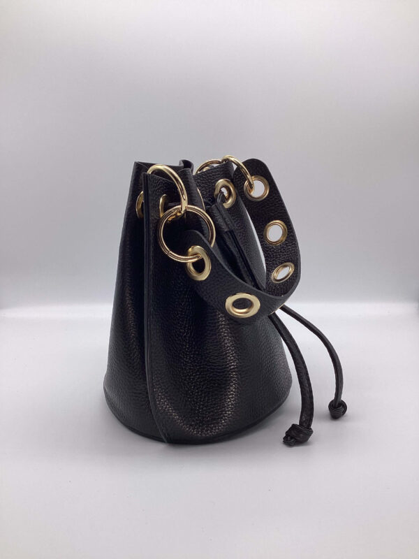 Borsa Bucket Chic nera - immagine 2