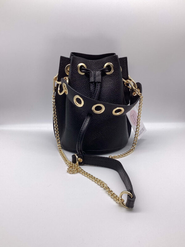 Borsa Bucket Chic nera - immagine 3