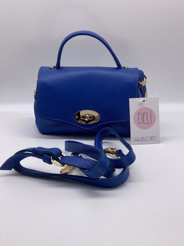 Mini bag Annabeth blu elettrico - immagine 3